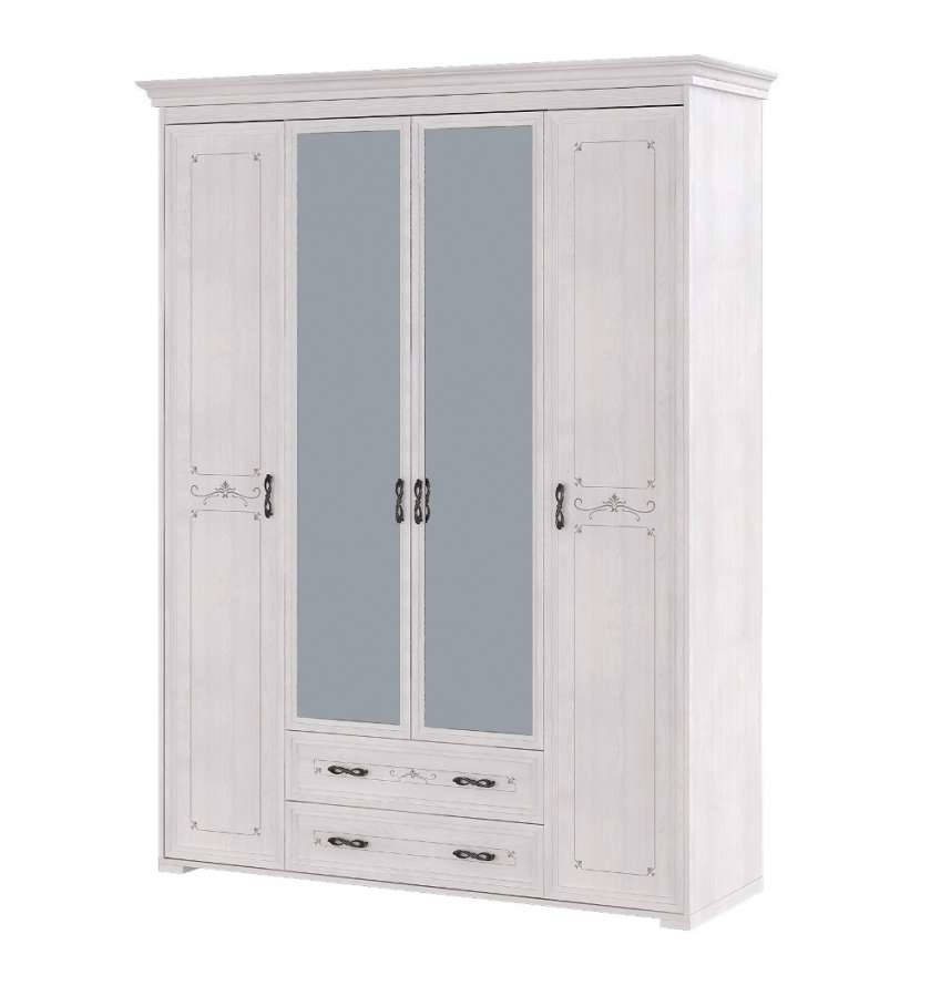 Шкаф для платья и белья Афродита 02  без карниза