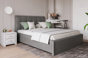 Касабланка Кровать 180х200 основание латы Найс Грей