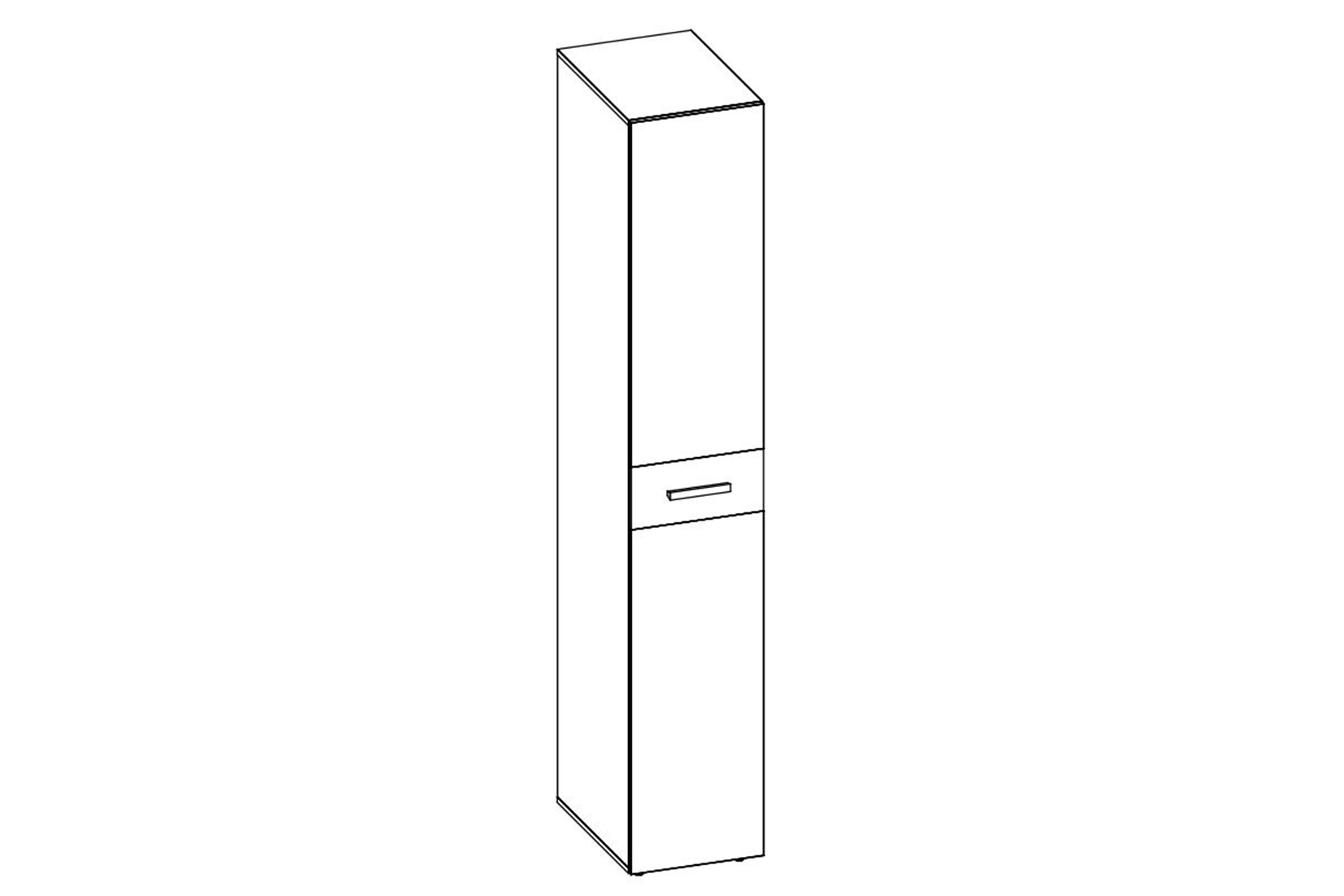 Шкаф для белья Норвуд 55