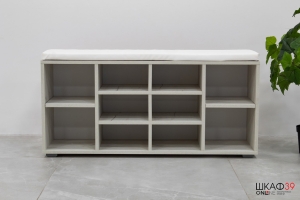 Ларедо-2/Лайт Тумба для обуви 08.56 дуб крафт белый