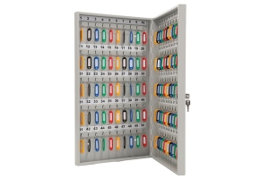 Ключница КEY-100 на 100 ключей, 600x355x59мм, ключевой замок, брелки в комплекте