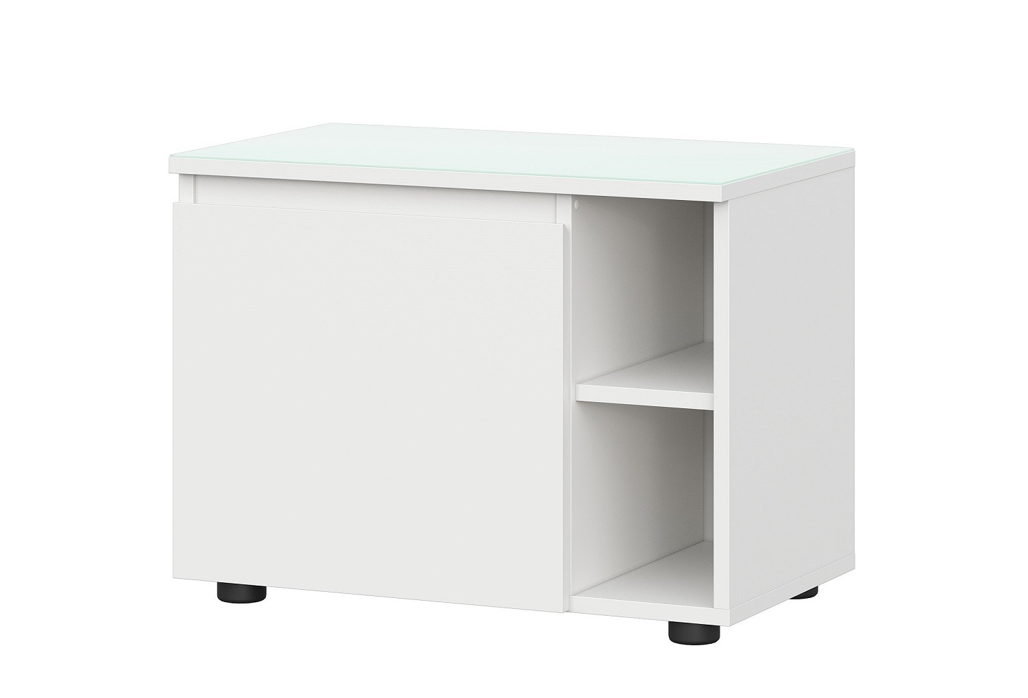 Тумба прикроватная Одри, белый