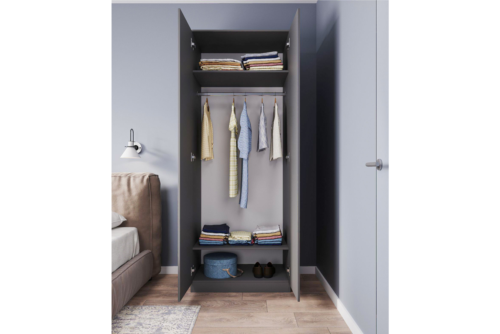 Челси-Мори 800.1 Шкаф Графит