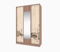 Шкаф-купе с рисунком Орион