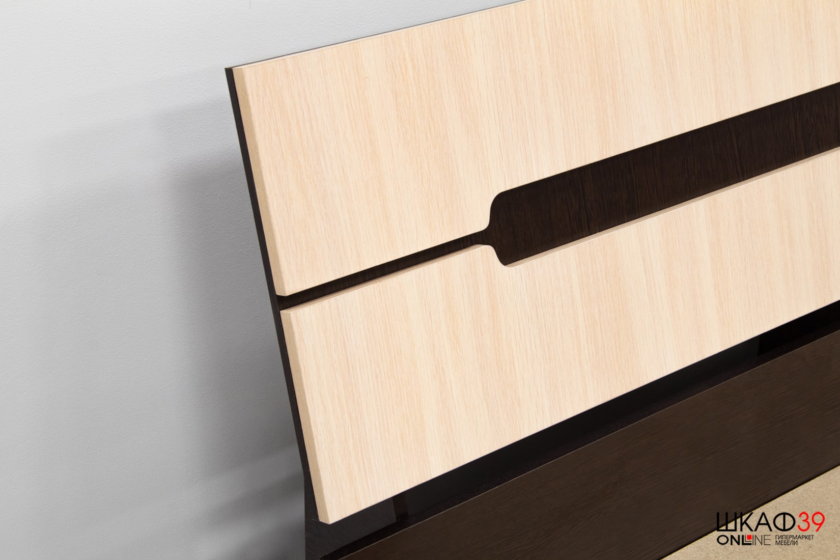 Гавана Кровать 1,4 с ДСП настилом венге/дуб молочный