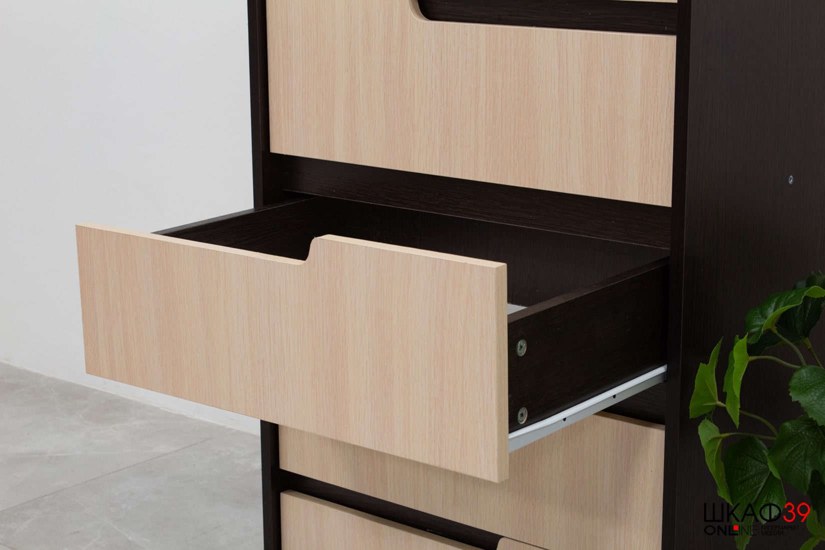 Комод высокий Гавана, Дуб молочный