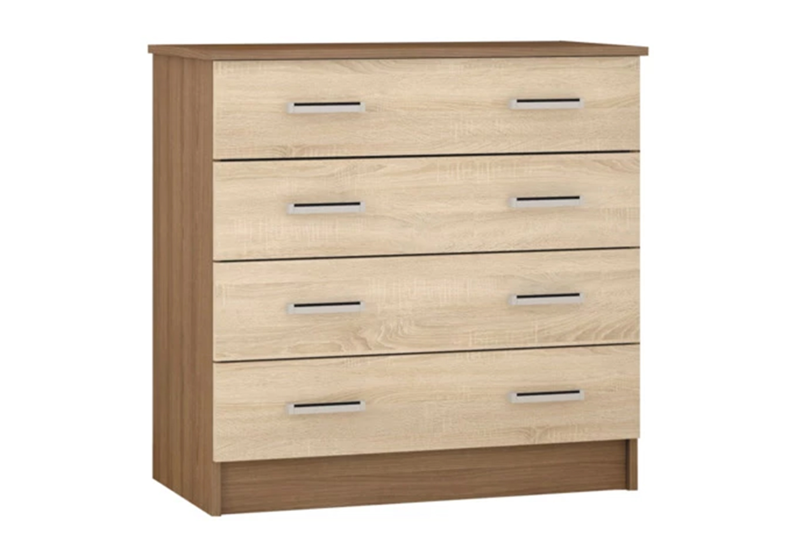 Комод длинный Катрин 3, ясень шимо/дуб сонома