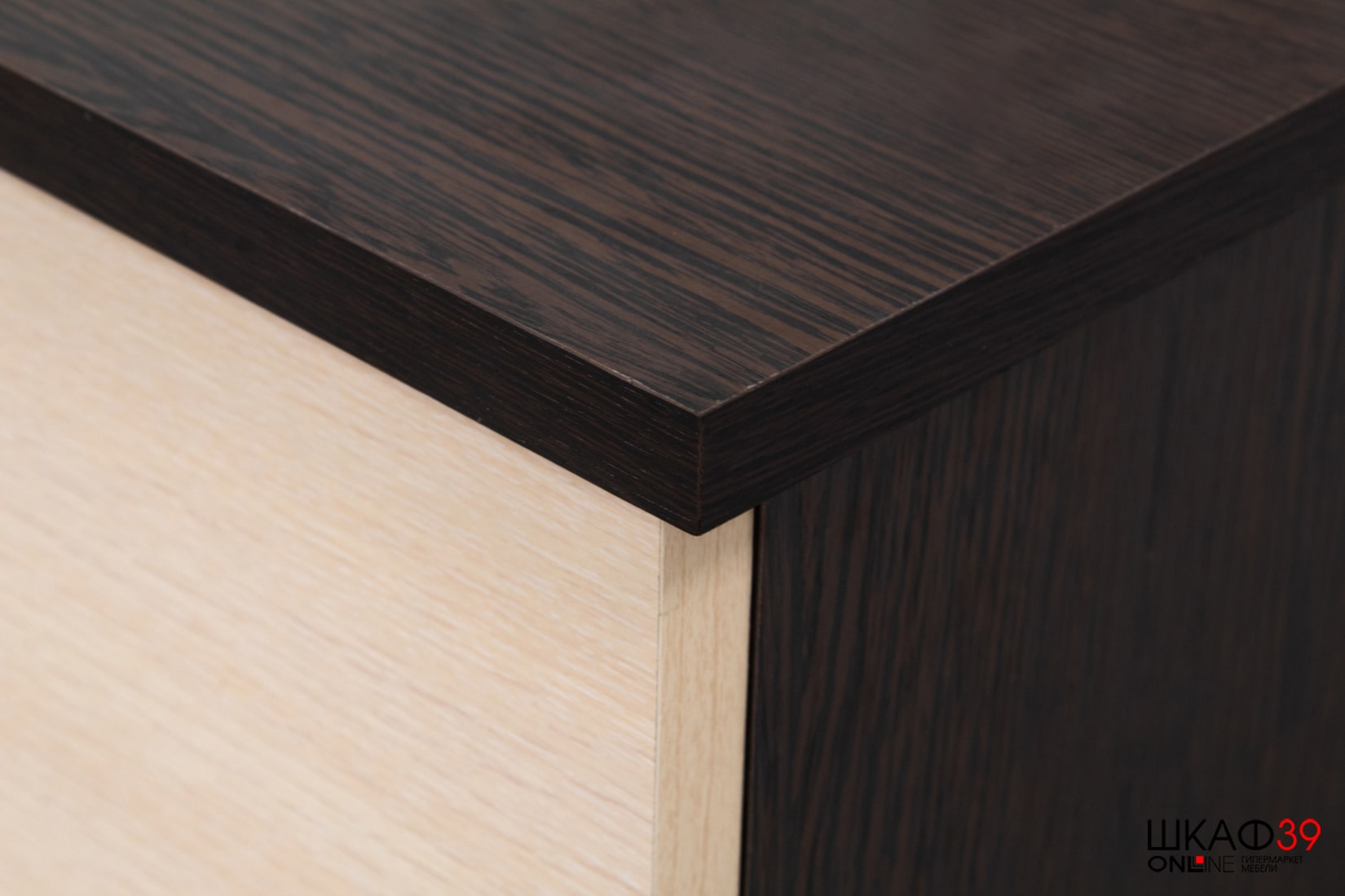 Комод высокий Катрин 4, венге/дуб молочный