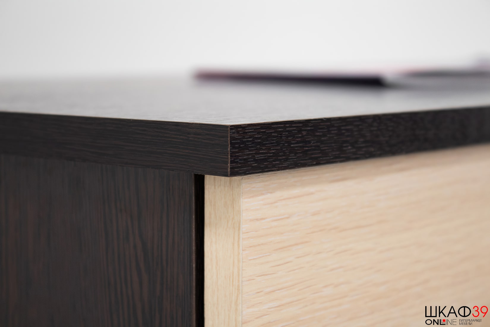 Комод большой Катрин 5, венге/дуб молочный