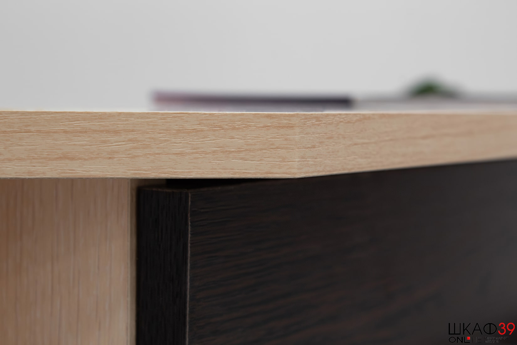 Комод угловой Катрин 7, венге/дуб молочный