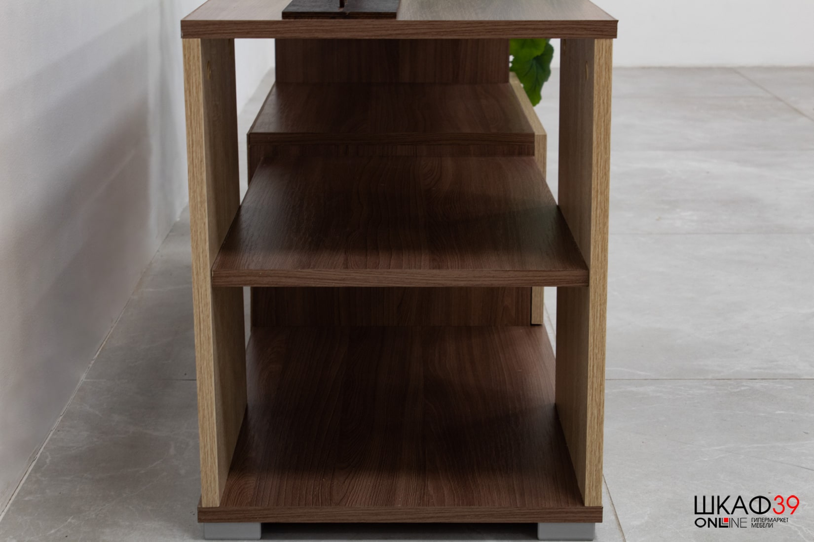 Тумба под ТВ Парус 4, ясень шимо/дуб сонома