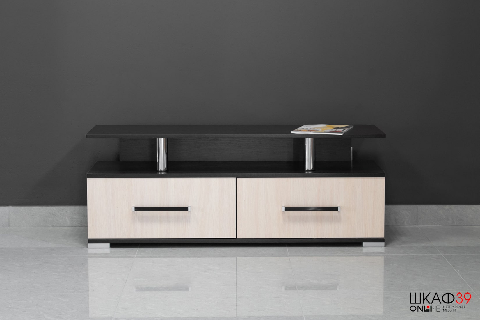 Тумба под телевизор 041С, венге