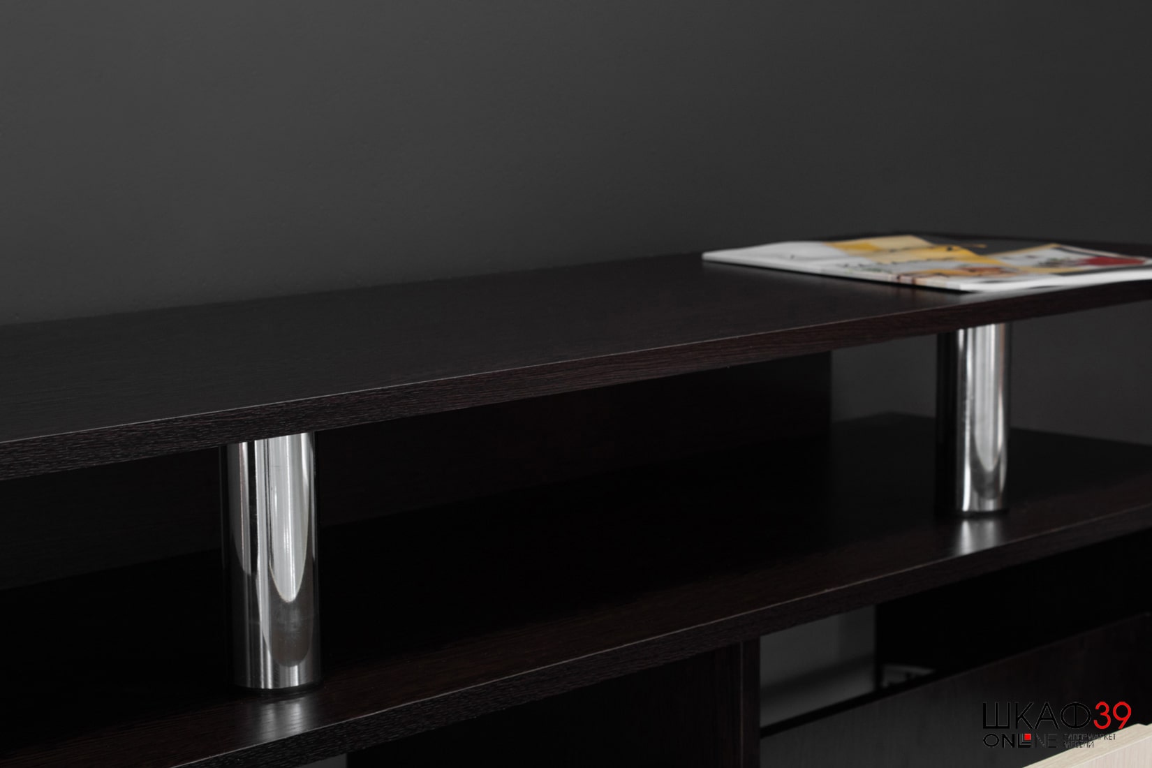 Тумба под телевизор 041С, венге