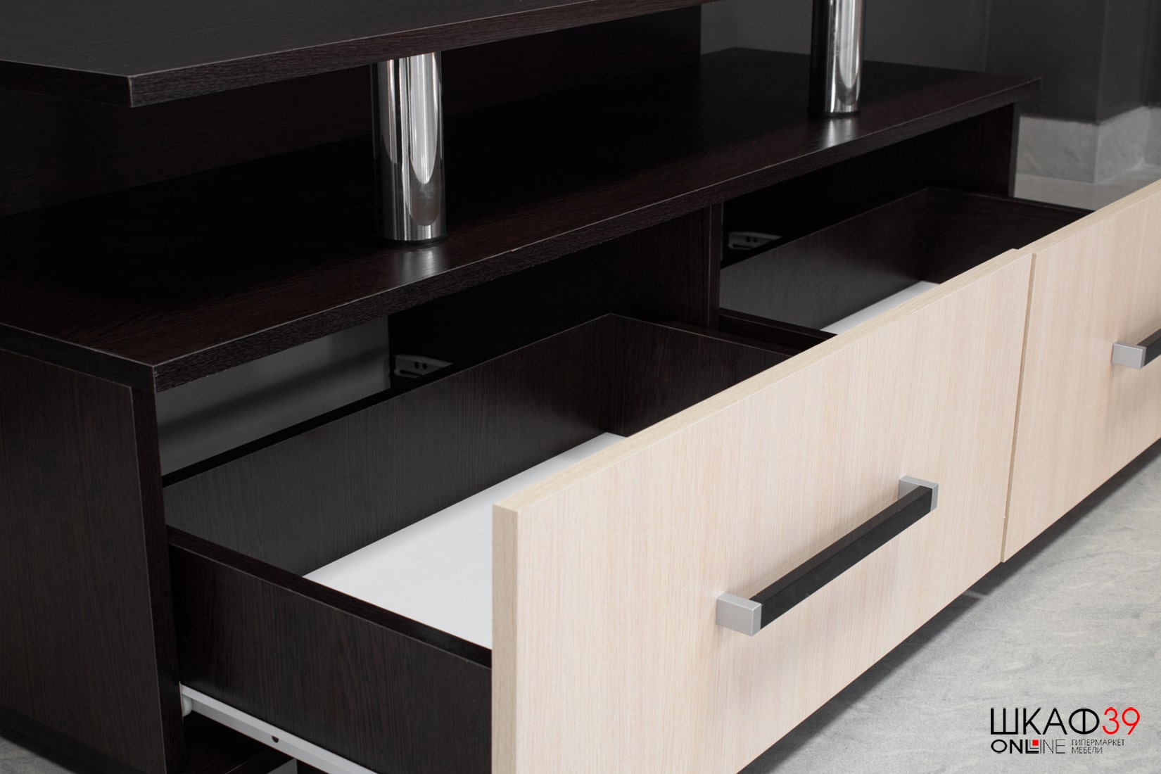 Тумба под телевизор 041С, венге