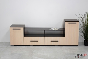 Тумба под ТВ Парус 2, венге/дуб молочный