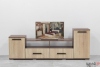 Тумба под ТВ Парус 2, ясень шимо/дуб сонома