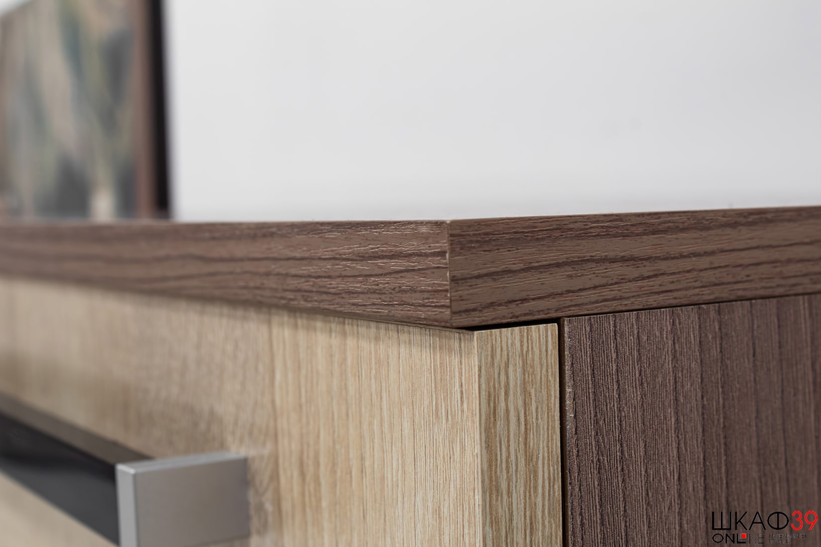 Тумба под ТВ Парус 2, ясень шимо/дуб сонома