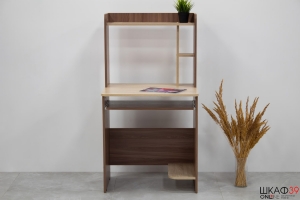 Стол компьютерный Грета-1, ясень шимо