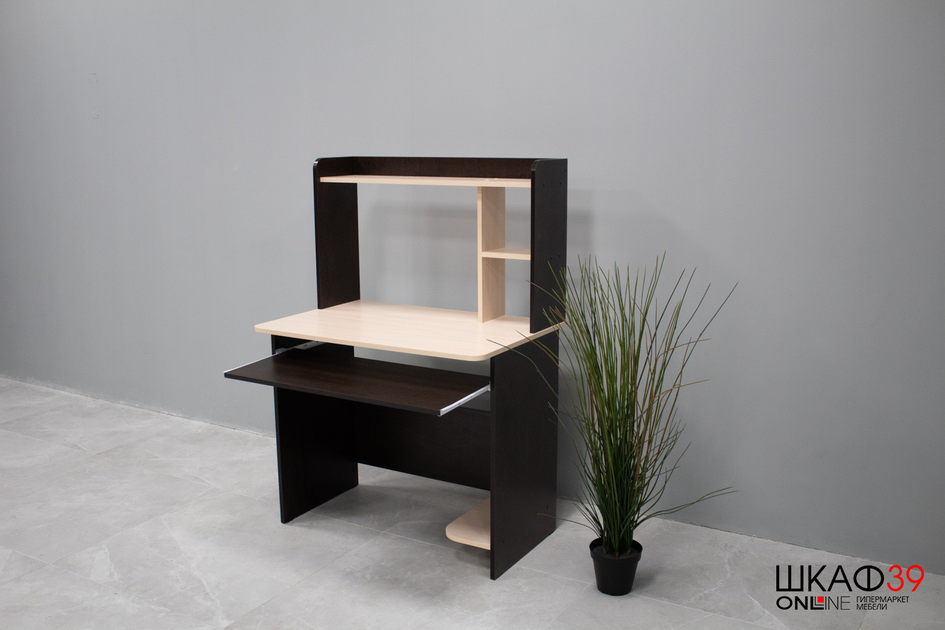 Стол компьютерный Грета-2, венге