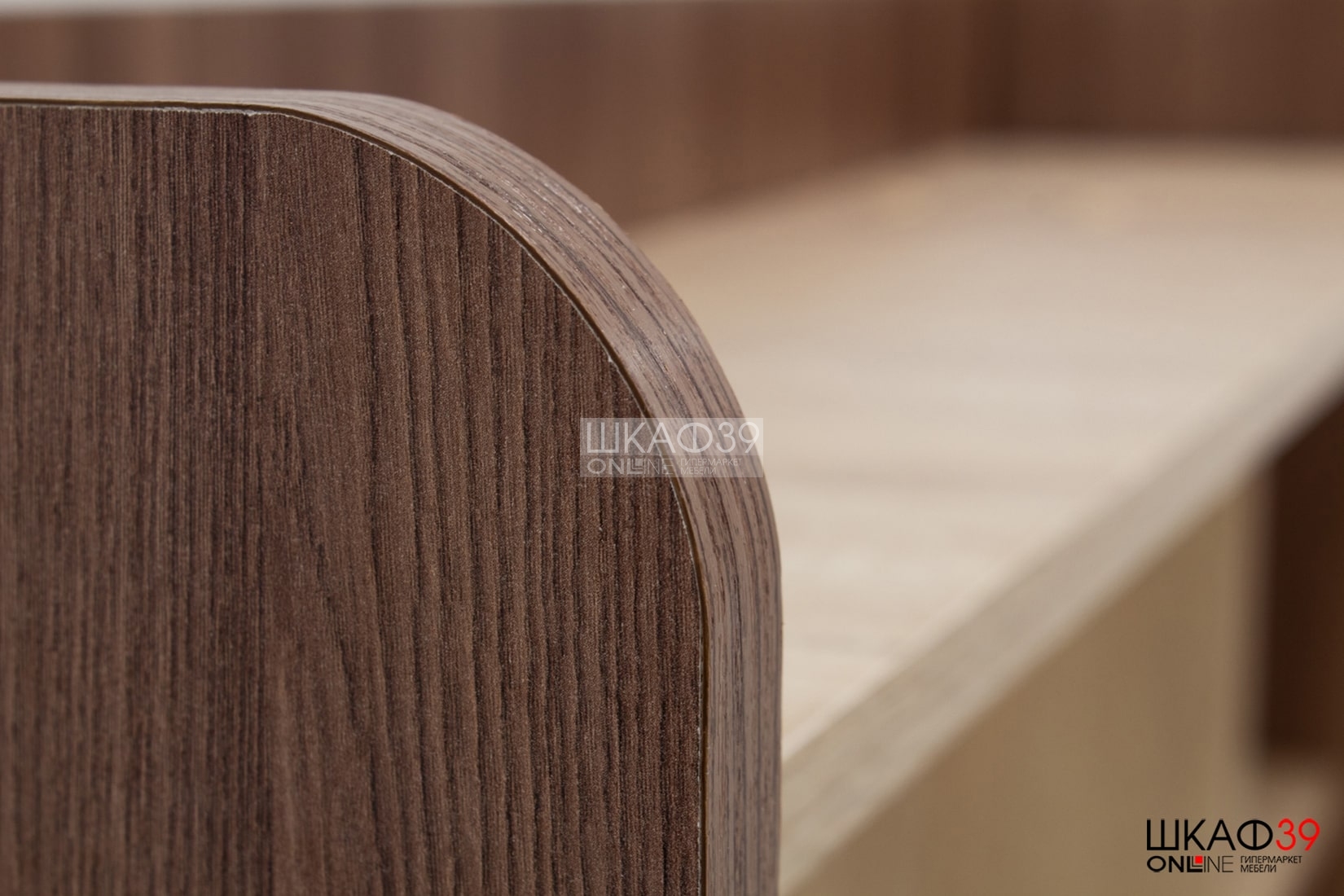 Стол компьютерный Грета-2, ясень шимо