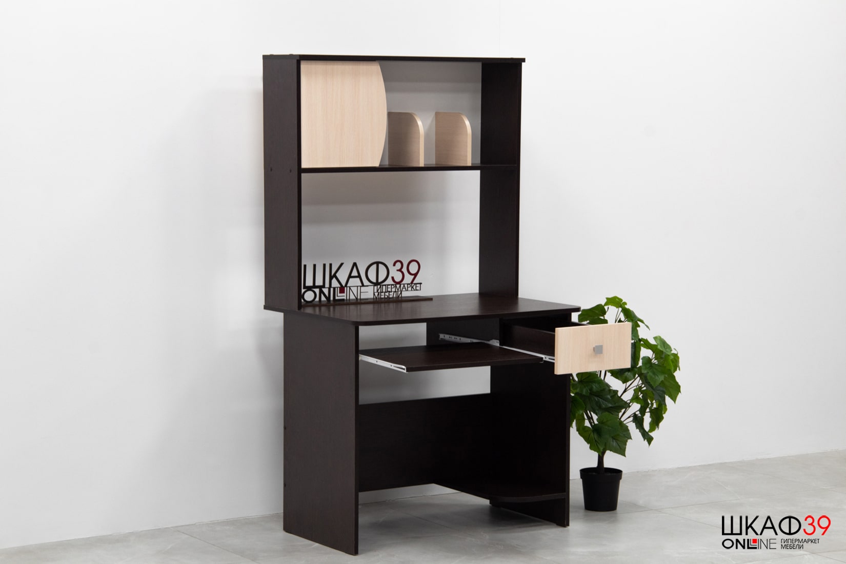 Стол компьютерный Грета-4, венге