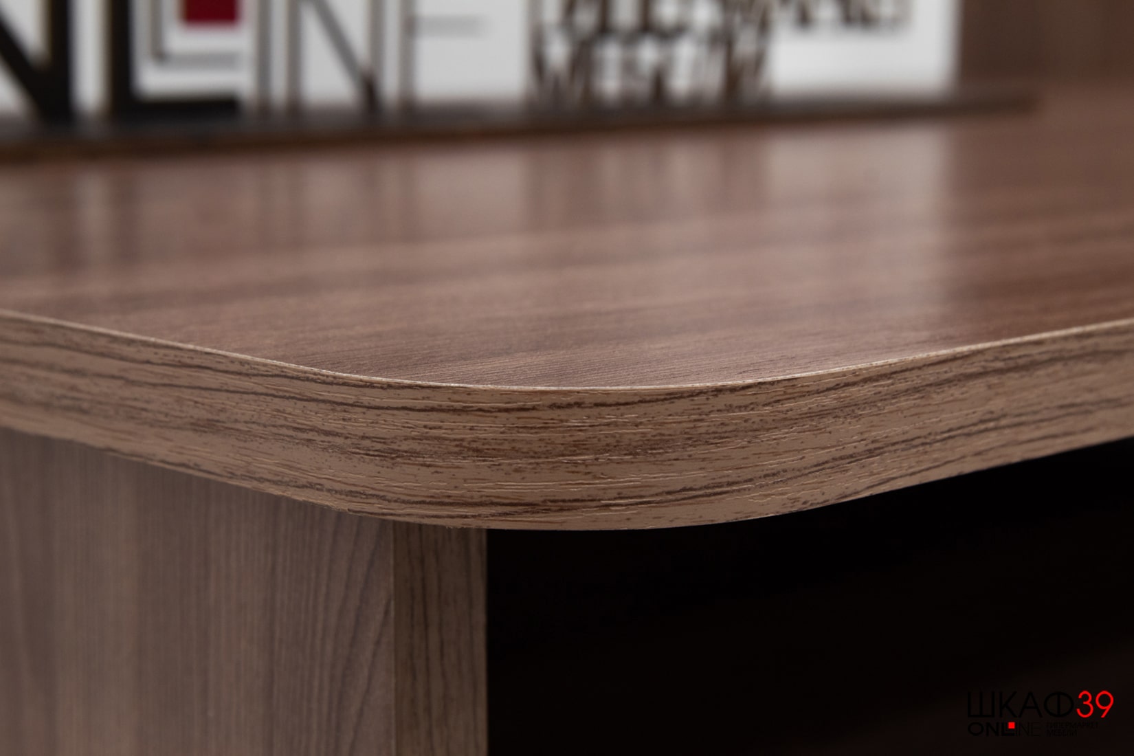 Стол компьютерный Грета-4, ясень шимо