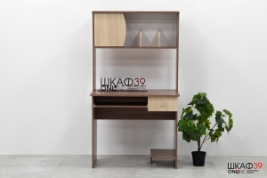 Стол компьютерный Грета-4, ясень шимо