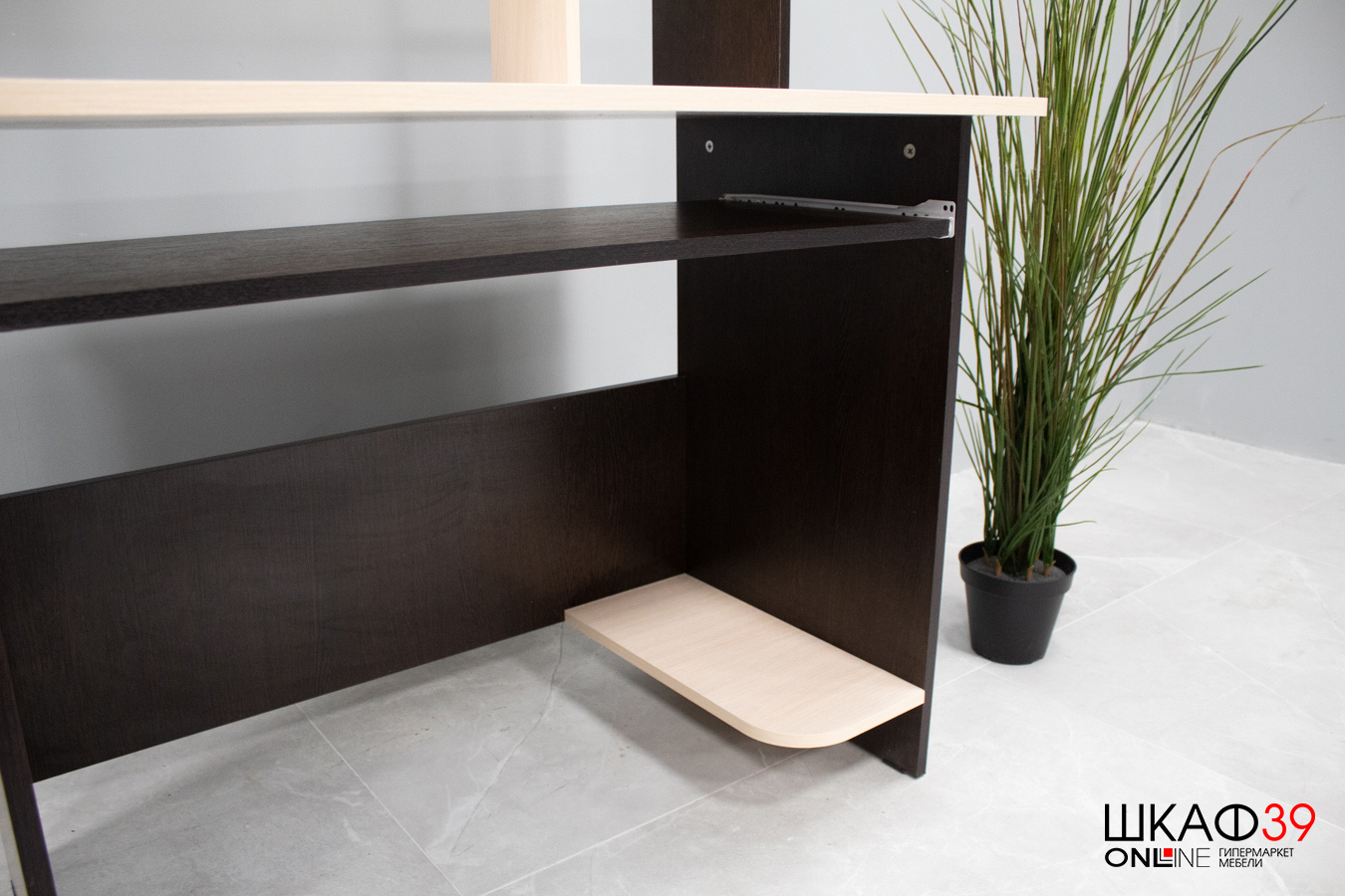 Стол компьютерный Грета-10, венге