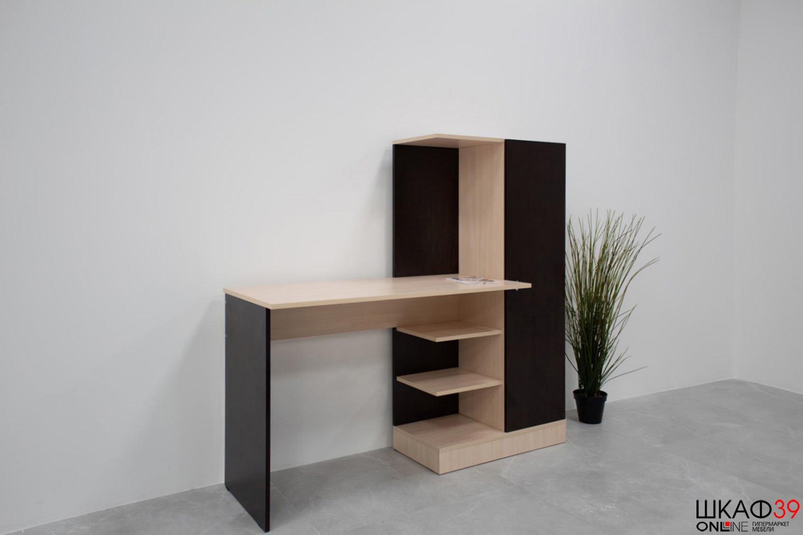 Стол компьютерный Квартет-6, венге