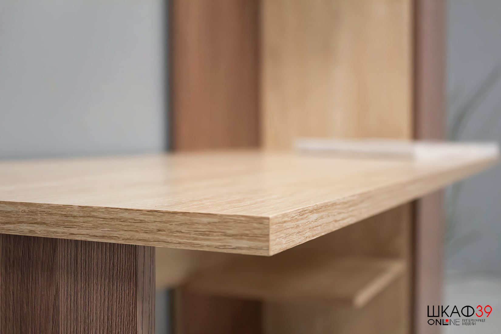 Стол компьютерный Квартет-6, ясень шимо