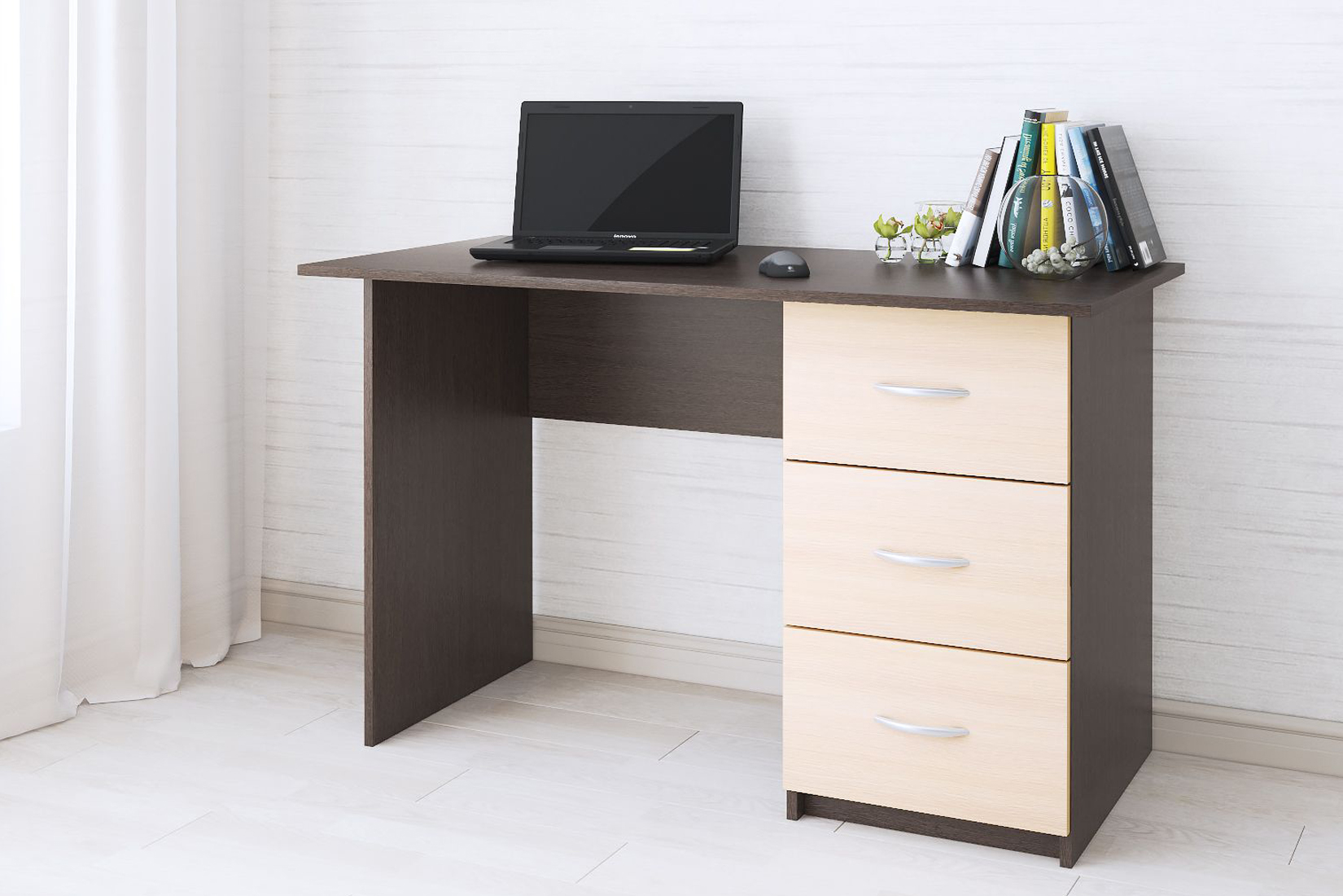 Стол письменный Сити-1, венге