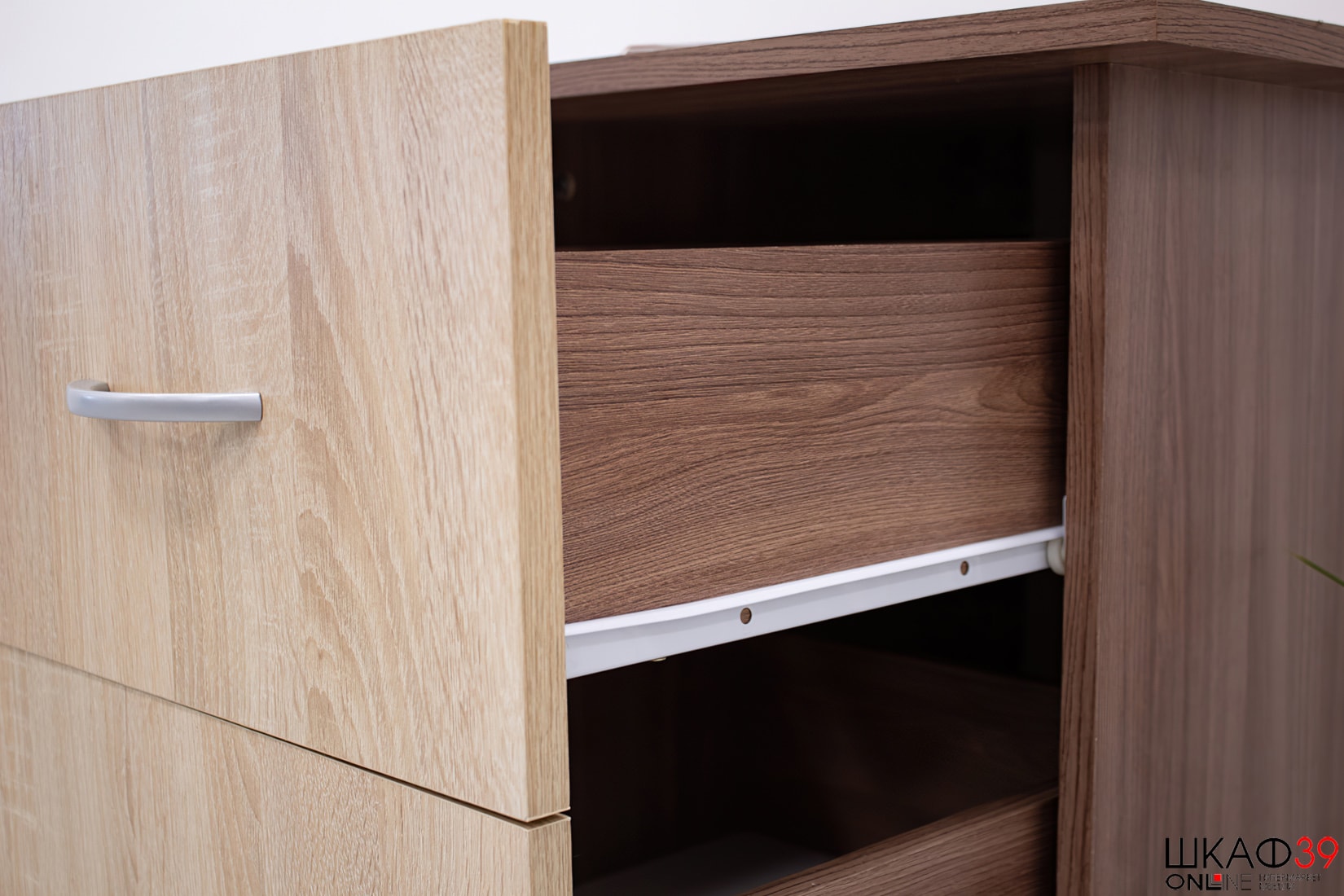 Стол письменный Сити-1, ясень шимо