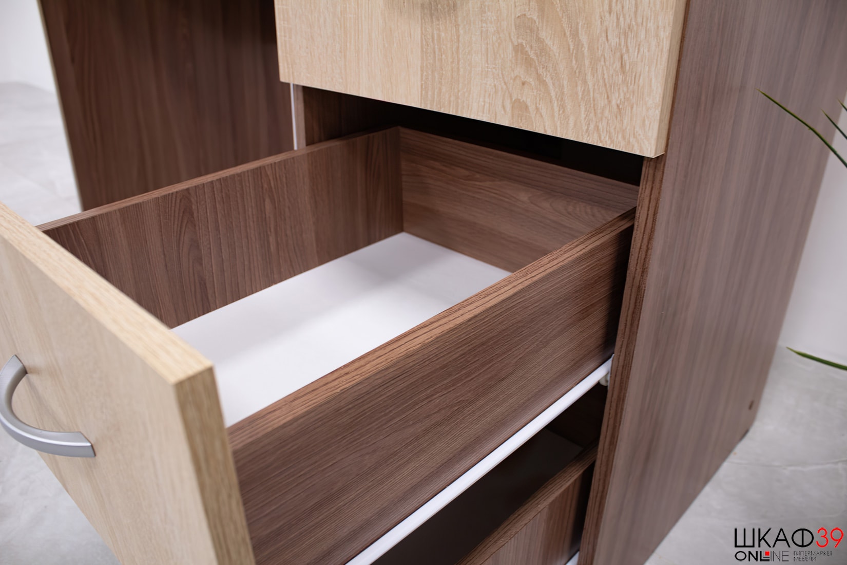 Стол письменный Сити-1, ясень шимо