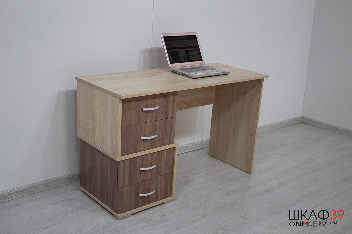 Стол письменный Сити-2, ясень шимо