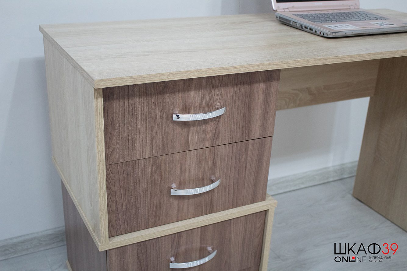 Стол письменный Сити-2, ясень шимо