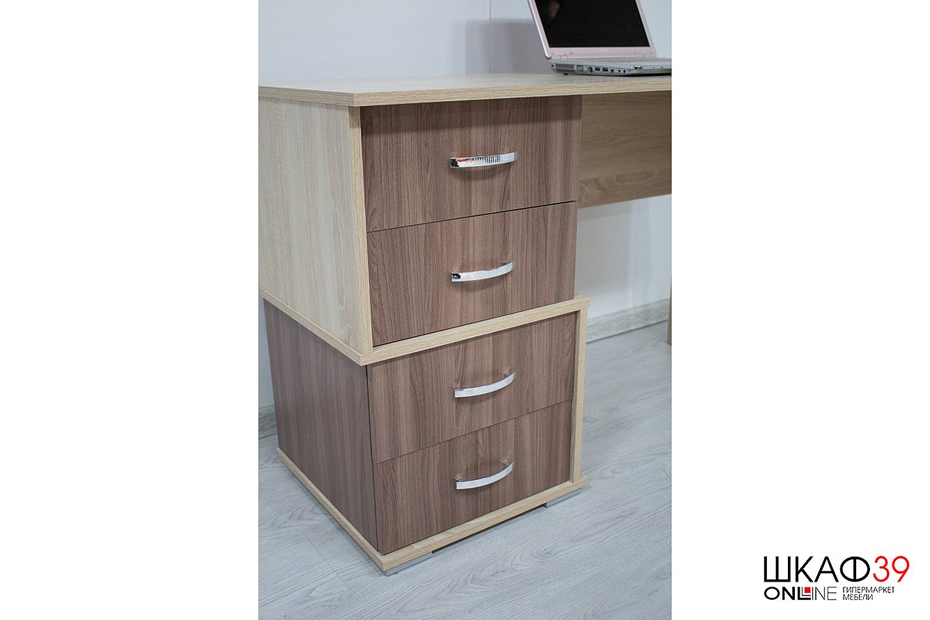 Стол письменный Сити-2, ясень шимо