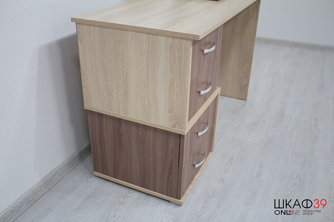 Стол письменный Сити-2, ясень шимо