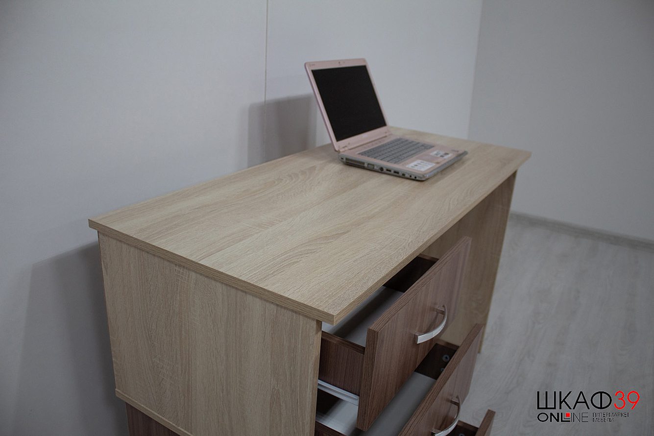 Стол письменный Сити-2, ясень шимо