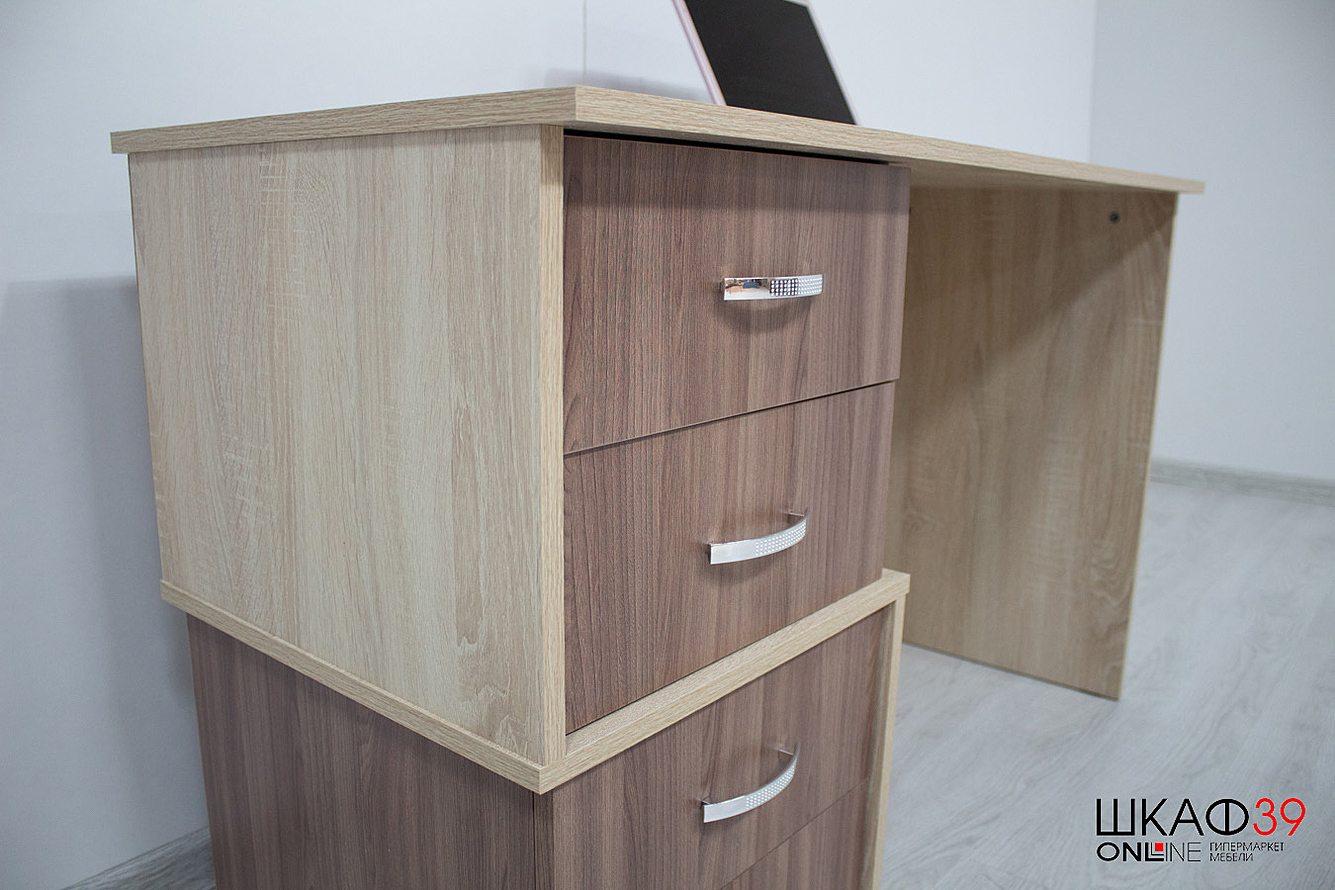 Стол письменный Сити-2, ясень шимо