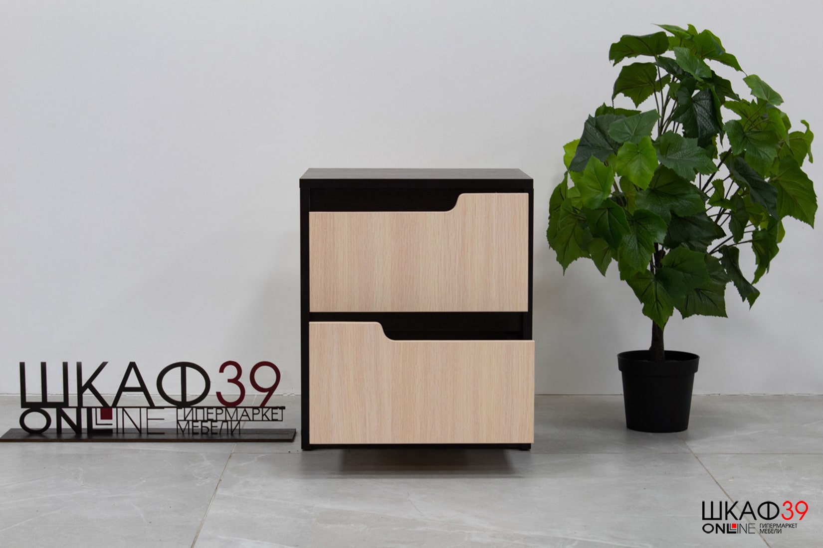 Тумба прикроватная Гавана, дуб молочный