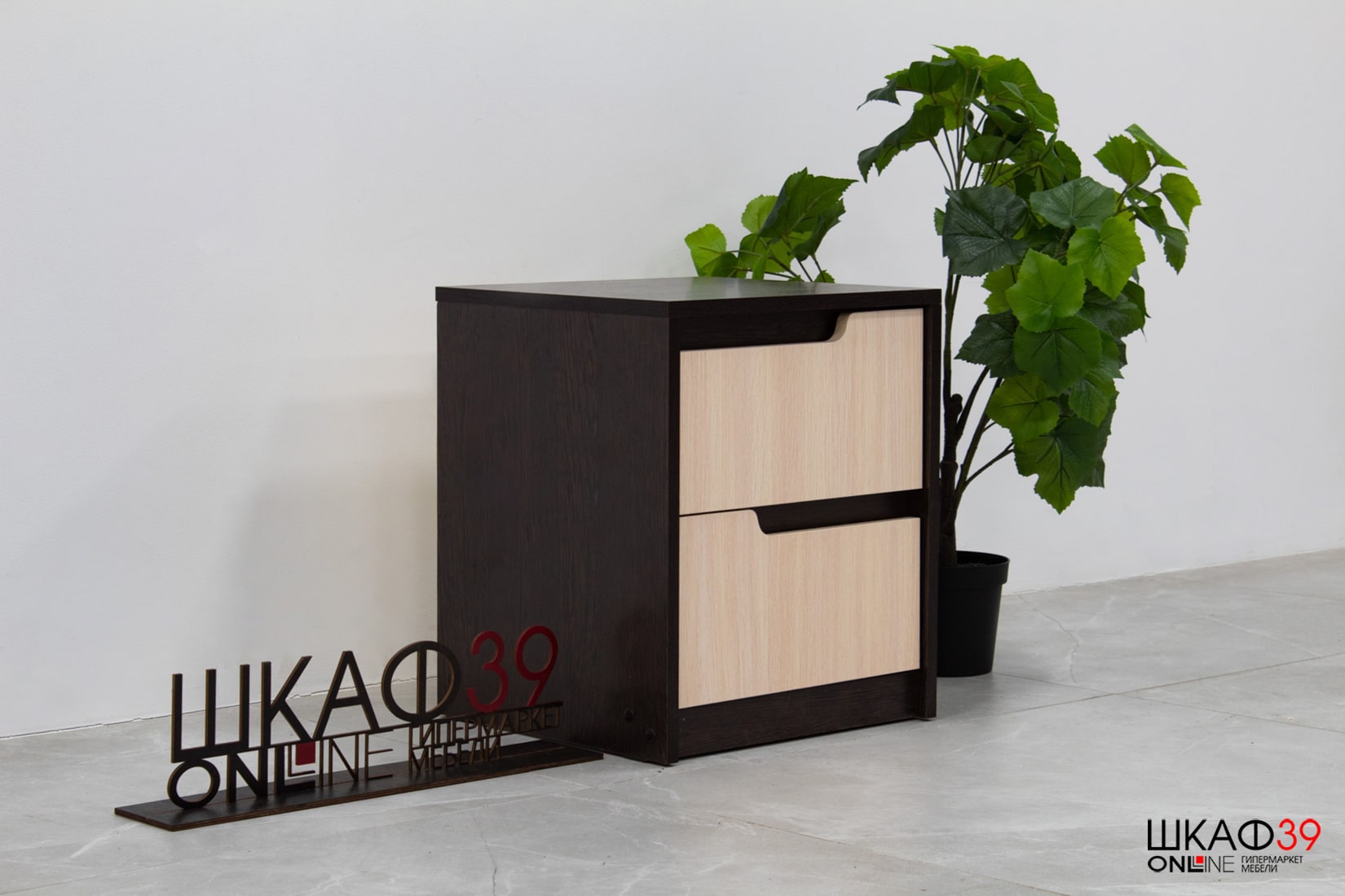 Тумба прикроватная Гавана, дуб молочный