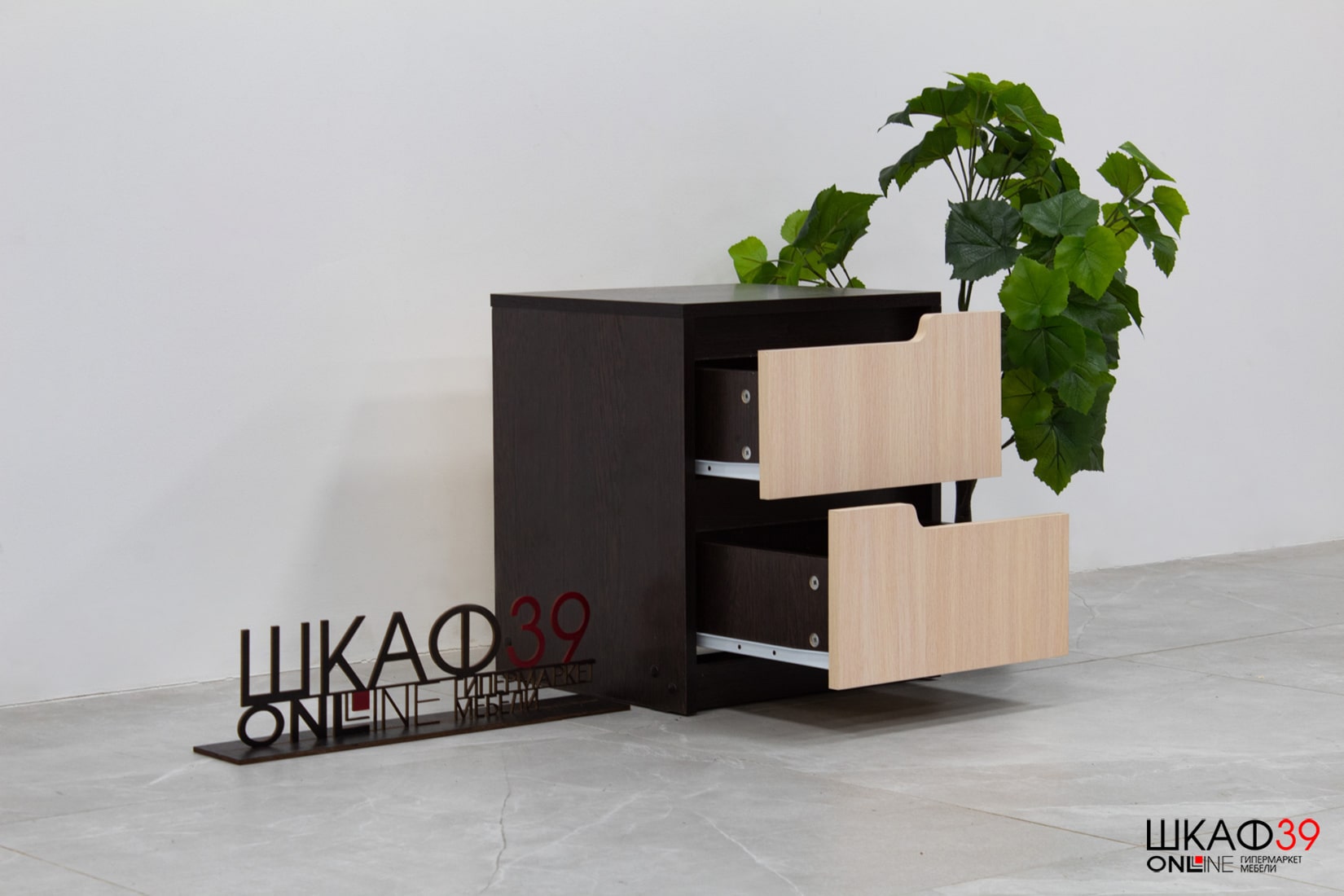 Тумба прикроватная Гавана, дуб молочный