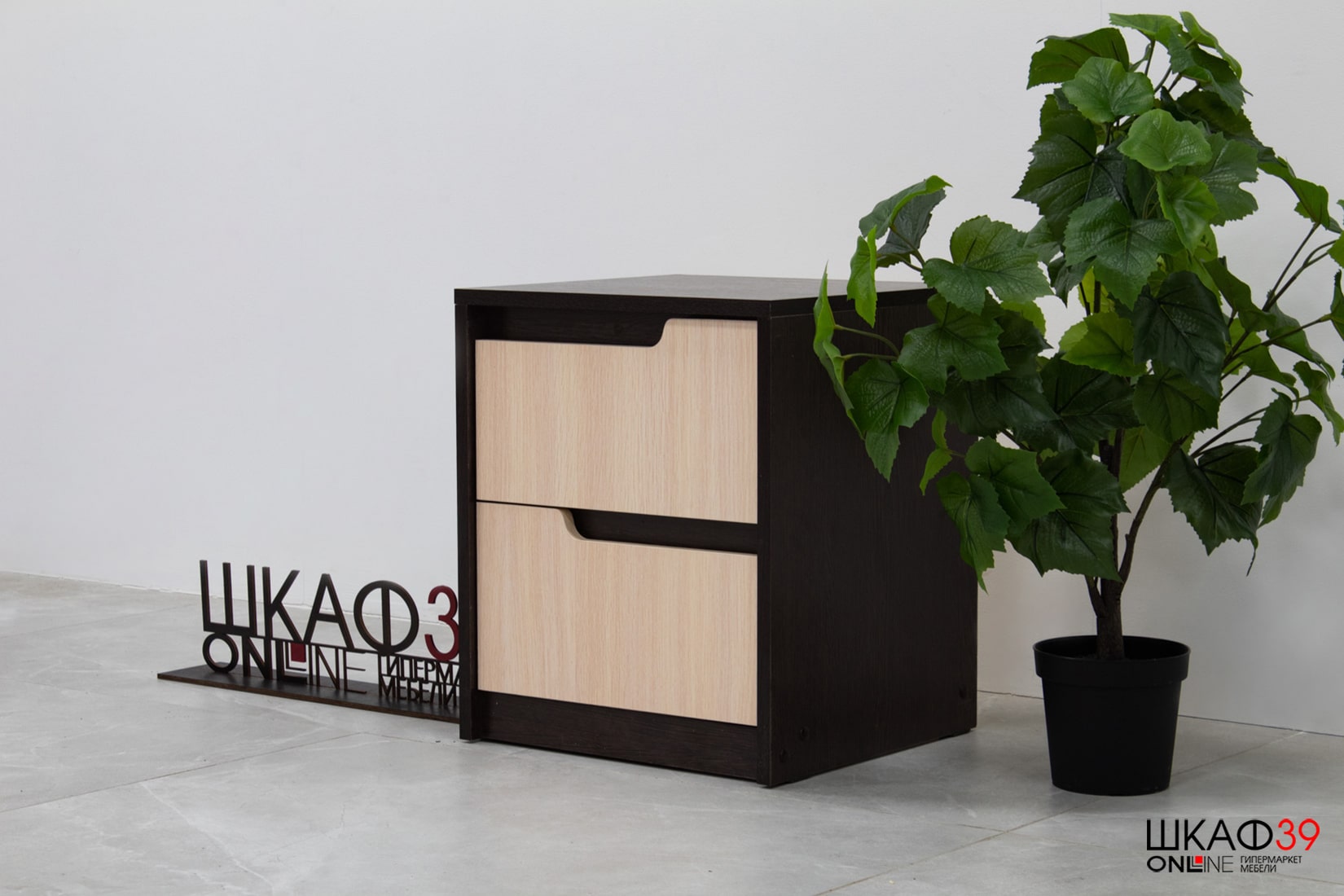 Тумба прикроватная Гавана, дуб молочный