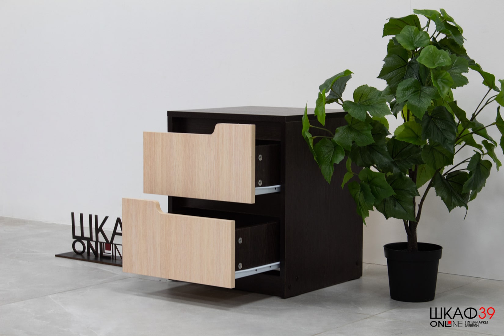 Тумба прикроватная Гавана, дуб молочный