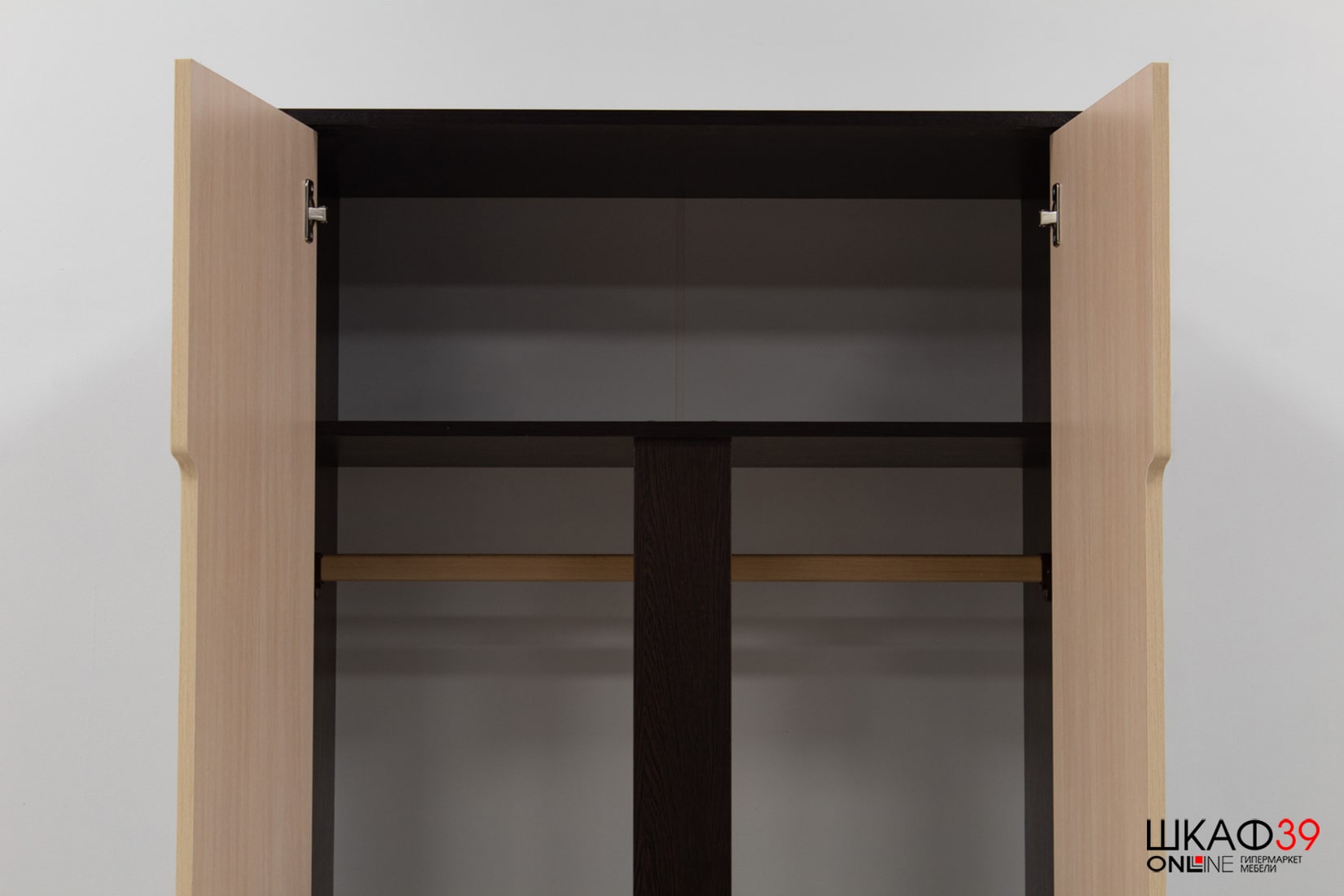 Гавана Шкаф 2-ств. (Дуб молочный)