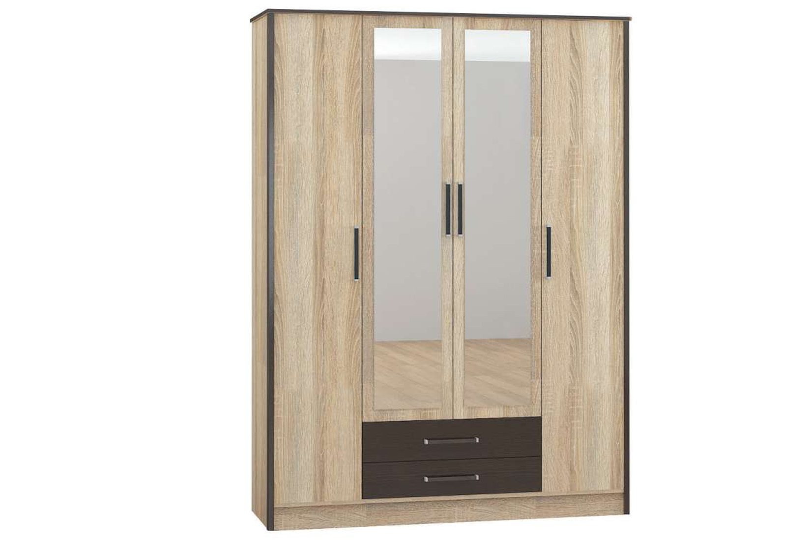 Лирика Шкаф 4-х створчатый