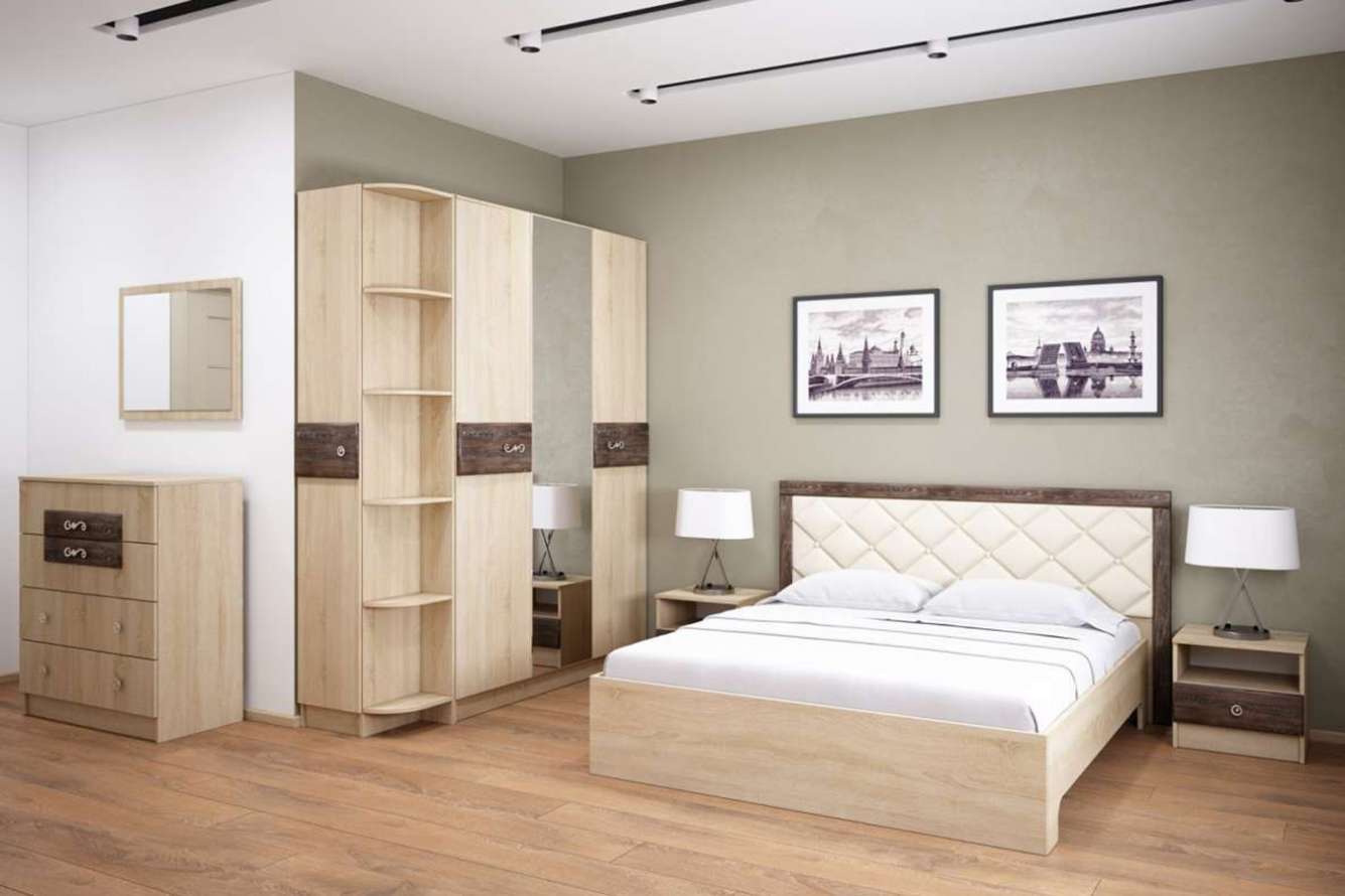 Мадлен Кровать 140 с ЛДСП настилом