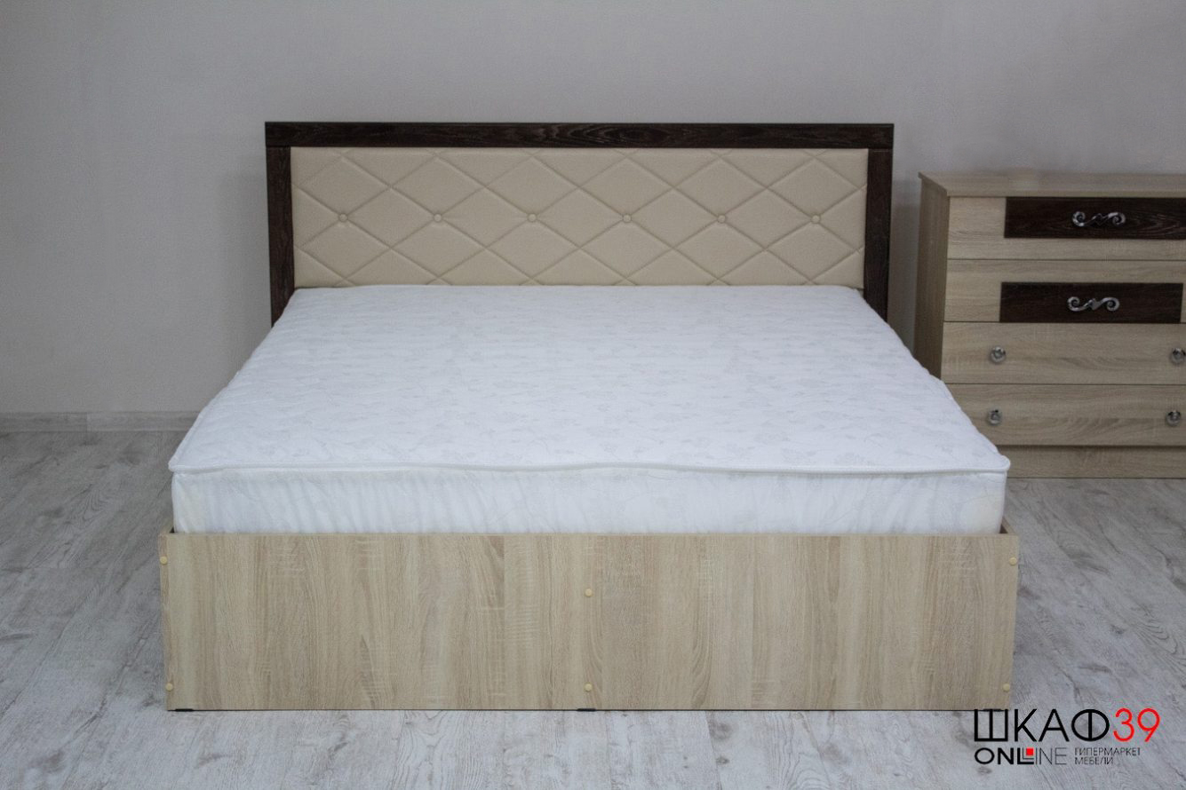 Мадлен Кровать 160 сонома/дуб шале мореный