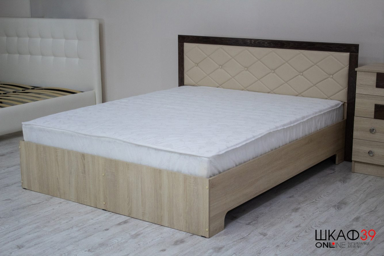 Мадлен Кровать 160 сонома/дуб шале мореный