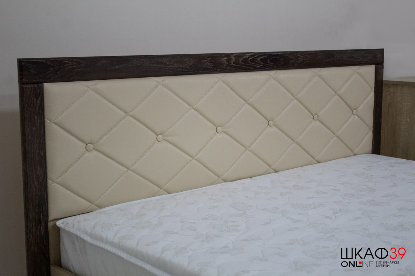 Мадлен Кровать 160 сонома/дуб шале мореный